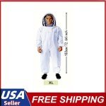 XL Ventilated Beekeeping Suit with Veil Hood