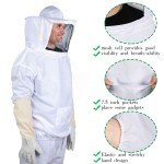 Xgunion Professional Beekeeper Suit Set (Jacket, Pants, Gloves)