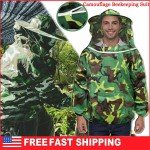 Bee Protective Jacket with Veil and Smock Hood