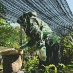 Bee Protective Jacket with Veil and Smock Hood