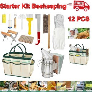 Essential 12-Piece Beekeeping Tool Kit