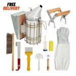 Complete Beehive Smoker Kit with 10 Tools