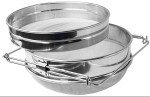 Stainless Steel Double Honey Strainer Filter