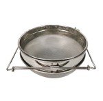 Stainless Steel Double Honey Strainer Filter