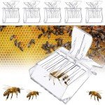 5 Pack Queen Bee Cage Catcher Clips