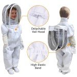 Kids Beekeeping Suit for Girls - Full Bodysuit