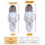 Kids Beekeeping Suit for Girls - Full Bodysuit
