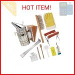 11-Piece Beekeeping Tools Kit with Smoker