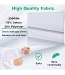 Unisex 3XL Cotton Beekeeping Suit with Veil