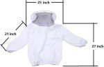 Beekeeping Suit Set with Jacket, Pants, Gloves