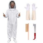 Professional Full Body Beekeeping Suit with Veil