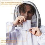 Unisex Beekeeping Suit with Gloves – Bee Protection