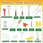 30-Piece Beekeeping Starter Tool Kit and Bee Suit