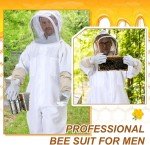 30-Piece Beekeeping Starter Tool Kit and Bee Suit