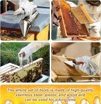 30-Piece Beekeeping Starter Tool Kit and Bee Suit