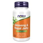 Ginseng & Royal Jelly Veg Capsules - 90 Count