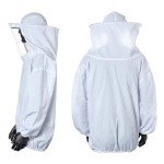 Beekeeping Protective Jacket with Gloves Set