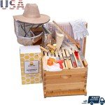 Beehive Starter Kit: Tools, Smoker, Hat & Frames