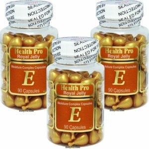 Royal Jelly & Vitamin E Skin Oil Capsules 90 ct
