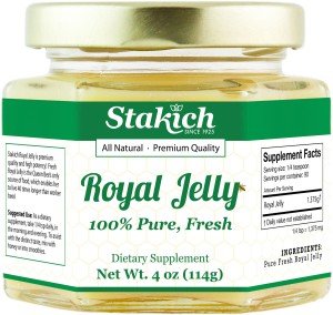 4oz Pure Raw Royal Jelly - High Potency