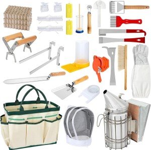 Complete Beehive Starter Kit with 32 Tools
