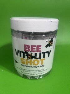 Bee Vitality Shot: Pollen & Royal Jelly 30 Pack