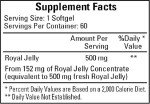 Royal Jelly 500 mg - 60 Softgels