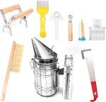 Stainless Steel Beekeeping Tools Kit for Beginners