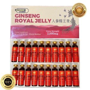 Ginseng Royal Jelly Extra Strength 200mg - 30 Vials