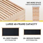 40 Frame Langstroth Beehive Kit - Deep & Medium