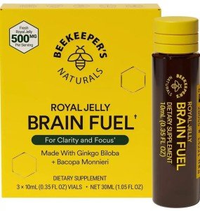Royal Jelly Brain Fuel - 24 Vials, 0.35oz
