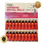Extra Strength Ginseng Royal Jelly 200mg - 30 Vials