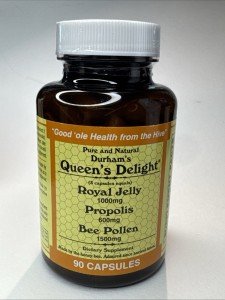 Queen's Delight Royal Jelly, Propolis & Bee Pollen