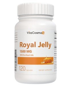 VitaCosmoX Royal Jelly 1500 mg Veggie Caps
