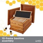 30-Piece Beekeeping Starter Set with Beeswax Sheets