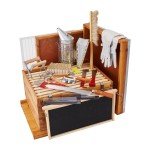 30-Piece Beekeeping Starter Set with Beeswax Sheets