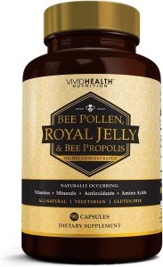Vivid Health High Potency Royal Jelly & Bee Pollen