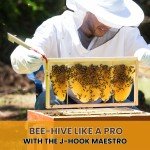 Stainless Steel J Hook Bee Hive Tool & Scraper