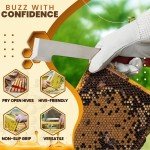 Stainless Steel J Hook Bee Hive Tool & Scraper