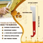 Stainless Steel J Hook Bee Hive Tool & Scraper