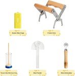 12 Piece Beekeeping Supplies Set with Tote & Smoker