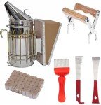 Beehive Smoker Tool Set with 52 Smoker Pellets