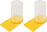 2-Pack Bee Hive Feeders and Water Dispensers