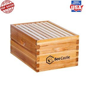 Unassembled Langstroth Beehive Box Set with Frames