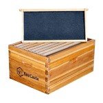 Unassembled Langstroth Beehive Box Set with Frames