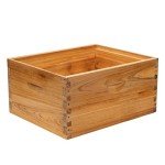 Unassembled Langstroth Beehive Box Set with Frames