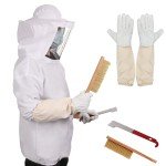 Complete Beekeeping Suit with Gloves and Tools