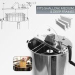 VIVO 2 Frame Stainless Steel Honey Extractor