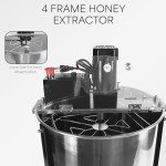 8 Frame Electric Honey Extractor - Stainless Steel