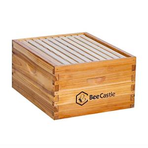 Unassembled Langstroth Deep Brood Box with Frames
